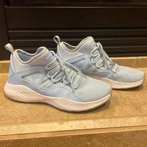 Light blue sneakers